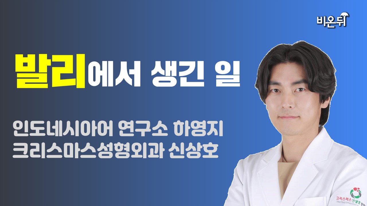 발리에서 생긴 일 / 인도네시아어 연구소 하영지, 크리스마스성형외과 신상호